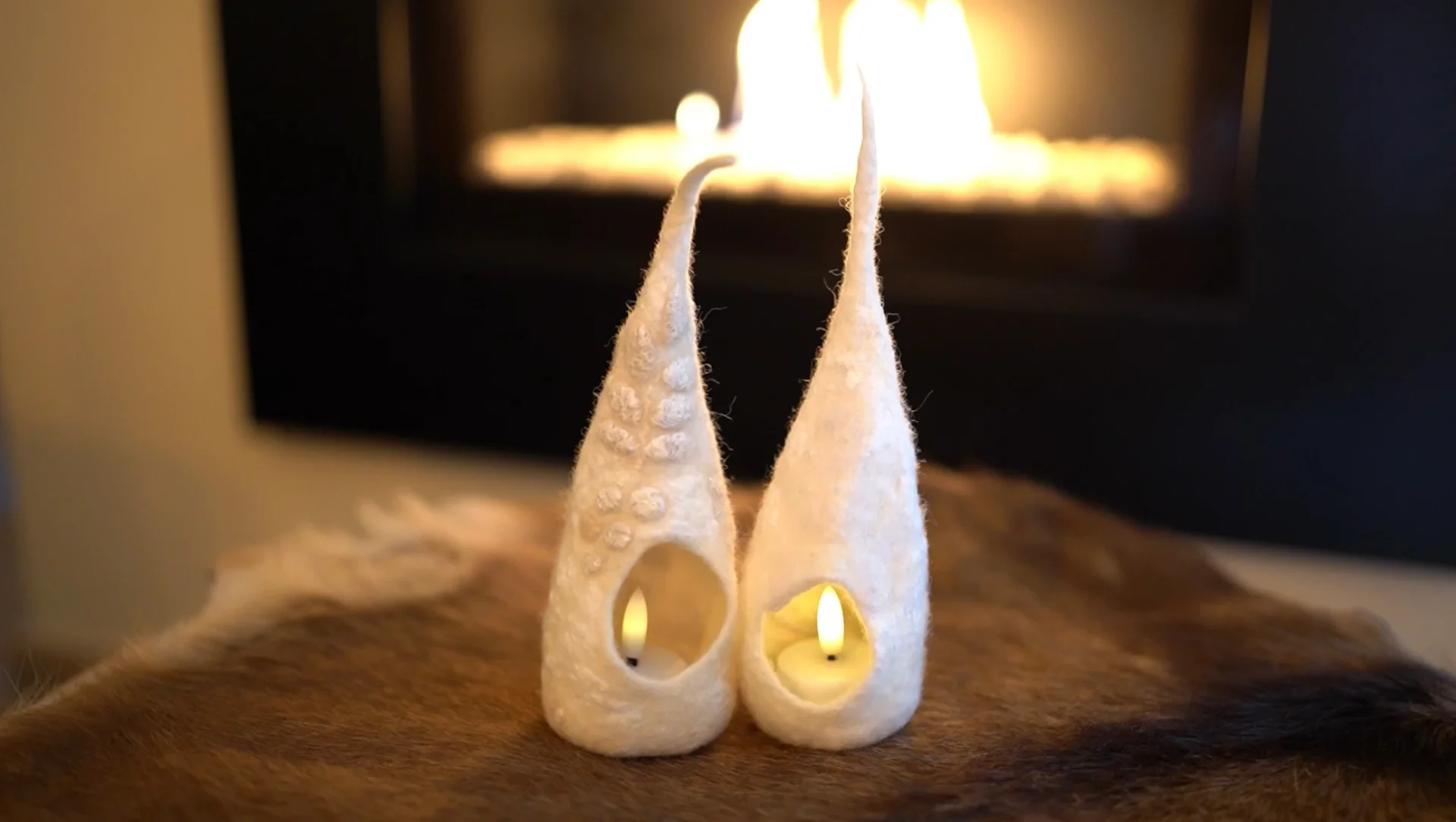 Felting course The Lights of Norway