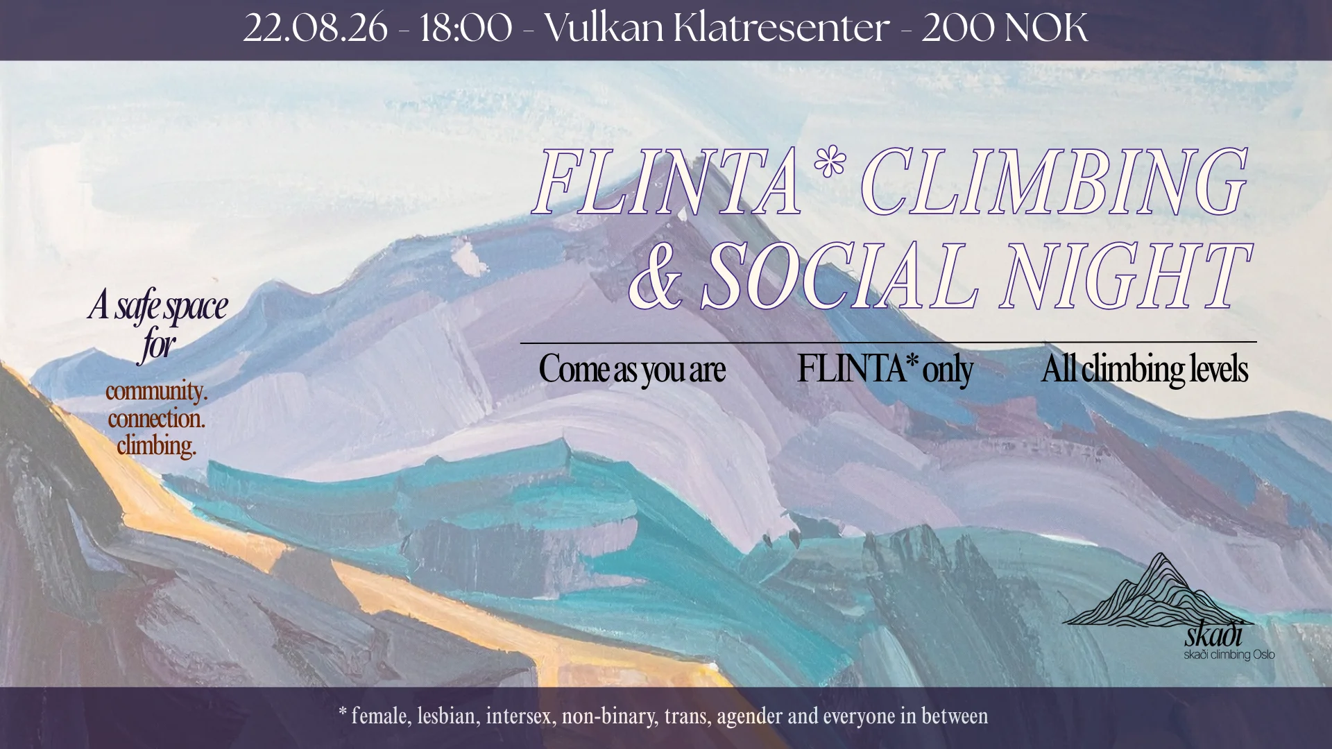 FLINTA* CLIMBING & SOCIAL NIGHT