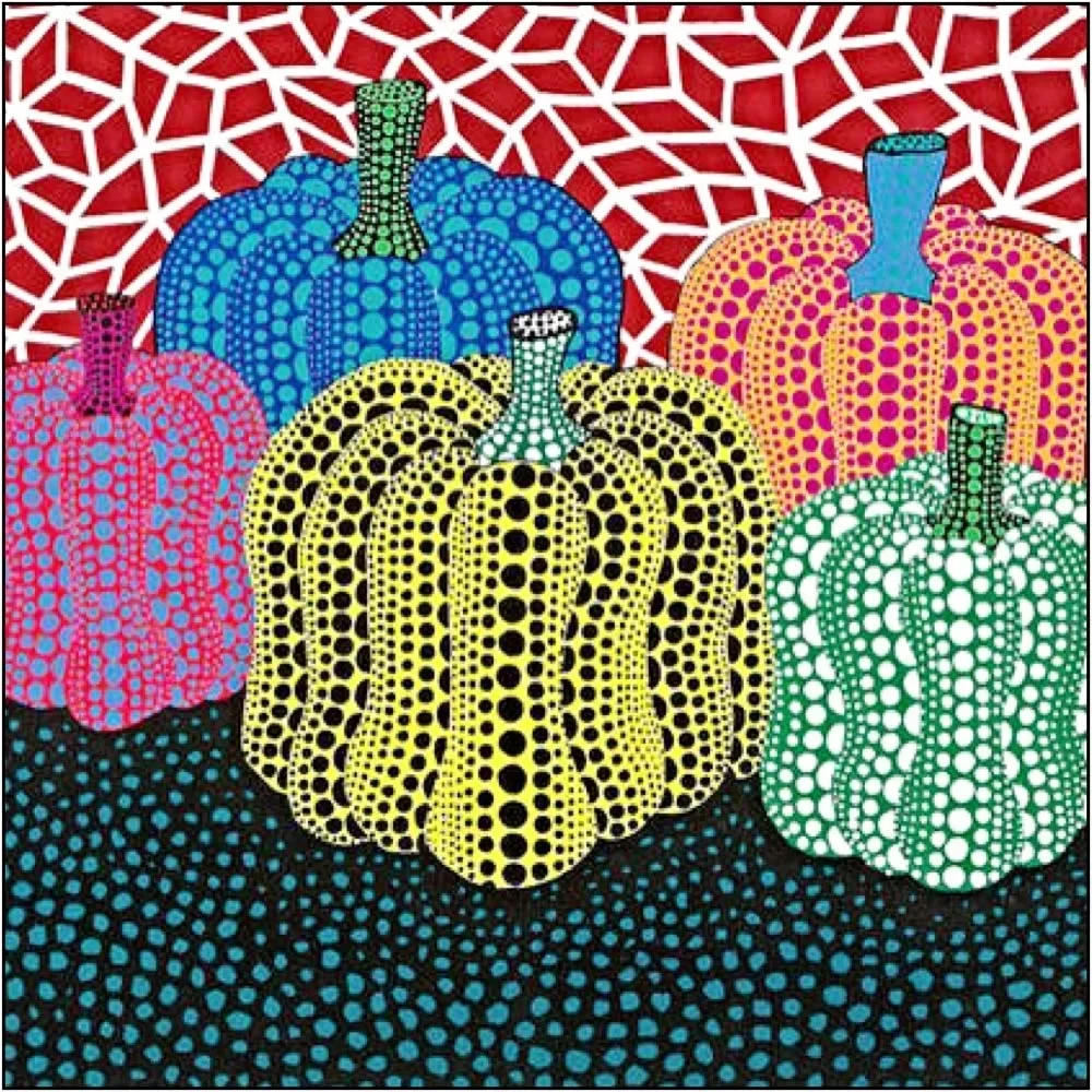 Paint workshop for kids / families Kusama's pumpkins
