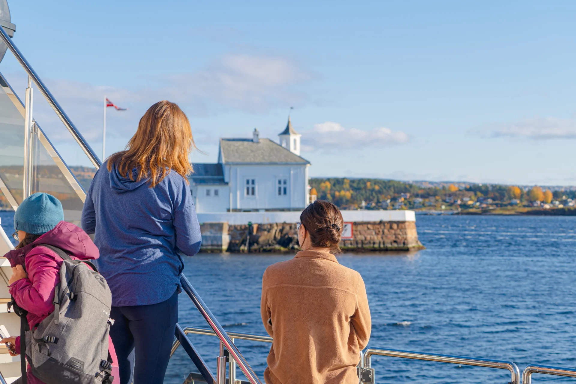 Stille fjordcruise på Oslofjorden